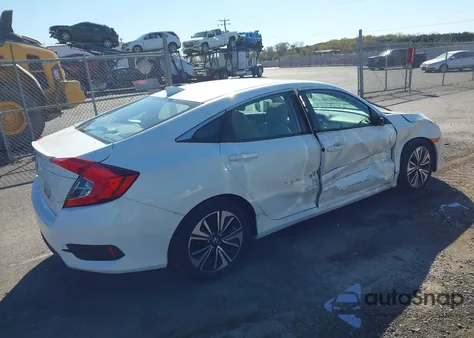 2017 Honda Civic Ex-T z USA, uszkodzony, nr VIN 19XFC1F35HE206359